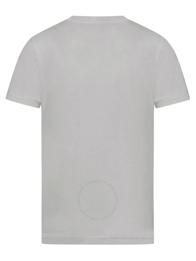 Logo Patch Short Sleeves T-Shirt  Dust Melange - STONE ISLAND - BALAAN 3