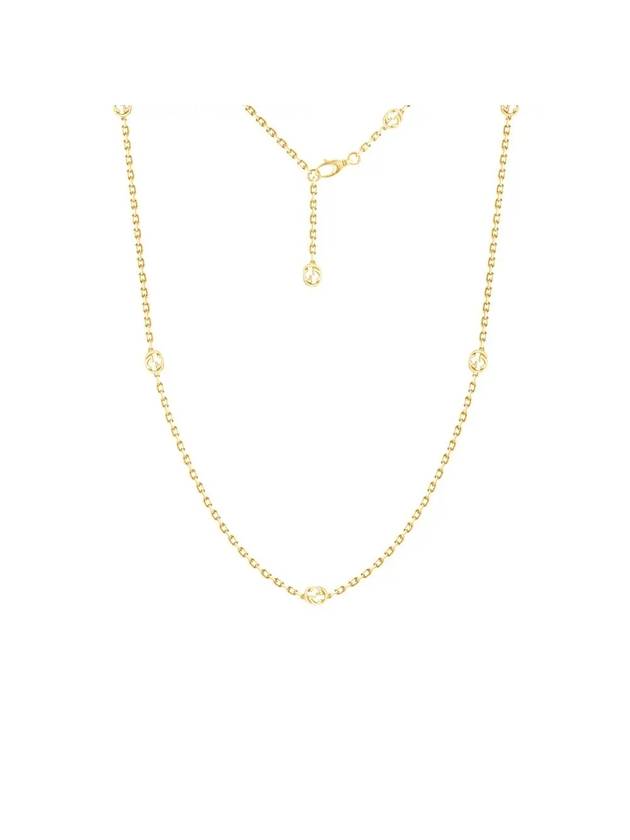 Interlocking G 18K Necklace Gold - GUCCI - BALAAN 1