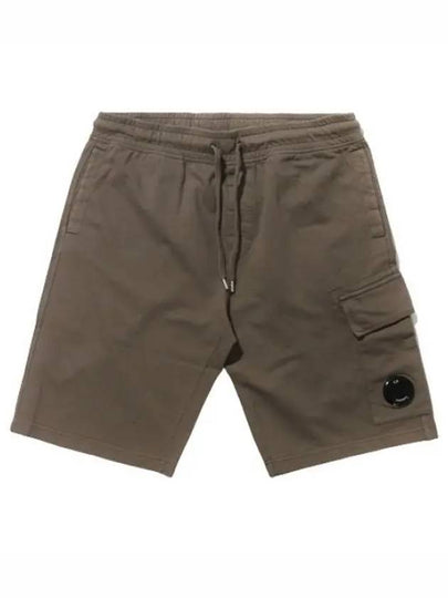 Lens Banding Cargo Shorts Brown - CP COMPANY - BALAAN 2