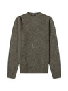 Lucas Alpaca Crew Knit Top Khaki - A.P.C. - BALAAN 2