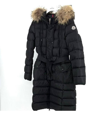 Chloe Women s Long Padding Black Size 0 - MONCLER - BALAAN 1