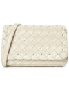 Mini Intrecciato Cross Bag White - BOTTEGA VENETA - BALAAN 2