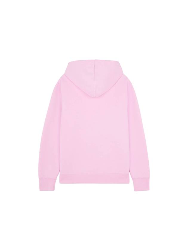 Embroidered Cordless Hoodie Dusty Rose - MAISON KITSUNE - BALAAN 3