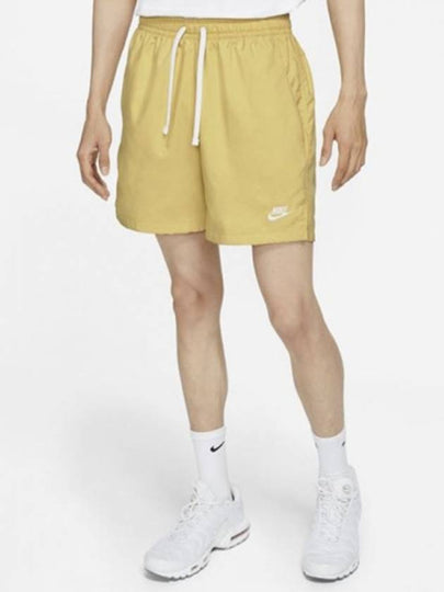 Sportswear Woven Flow Shorts Yellow - NIKE - BALAAN 2