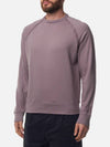 Light Fleece Logo Crew Neck Sweatshirt Purple - CP COMPANY - BALAAN 3