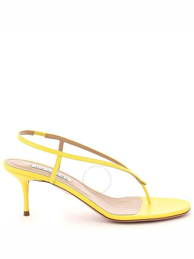 Aquazzura Ladies Limoncello Divina 75mm Sandals, Brand Size 37 ( US Size 7 ) - AQUAZZURA - BALAAN 1