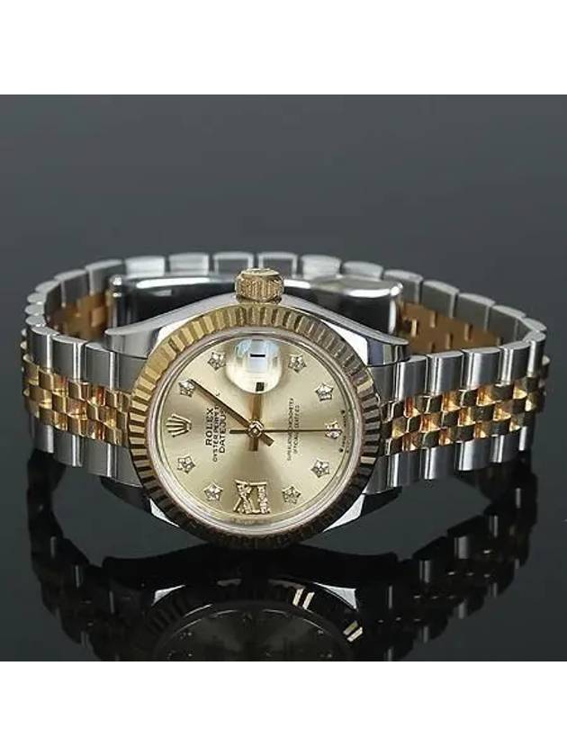 Rolex 279173 10 point star diamond 18K yellow combination Datejust 28MM women s watch - ROLEX - BALAAN 3