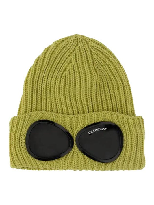 Goggles Merino Wool Beanie Yellow - CP COMPANY - BALAAN 1