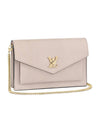 Mylockme Chain Pochette Calfskin Shoulder Bag Grey - LOUIS VUITTON - BALAAN 1