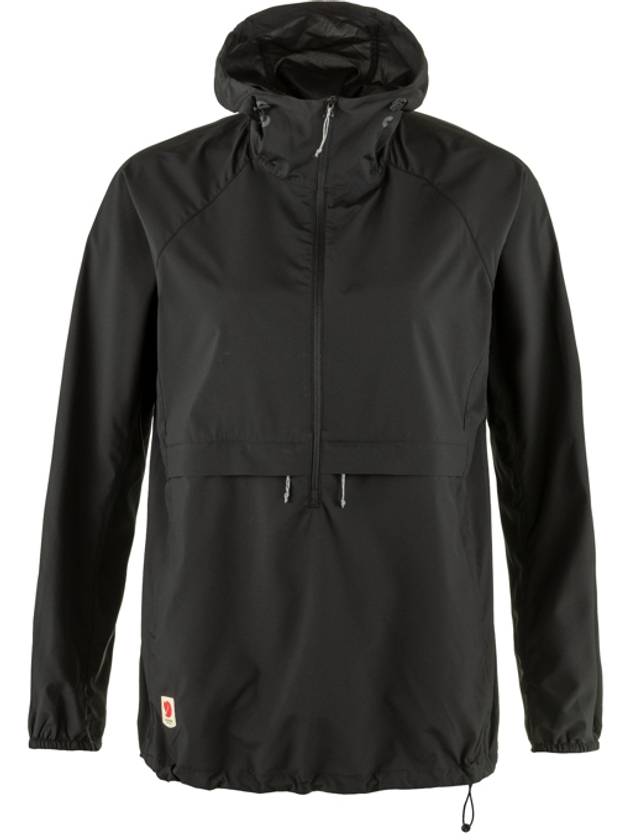 Women's High Coast Lite Anorak Black - FJALL RAVEN - BALAAN 1