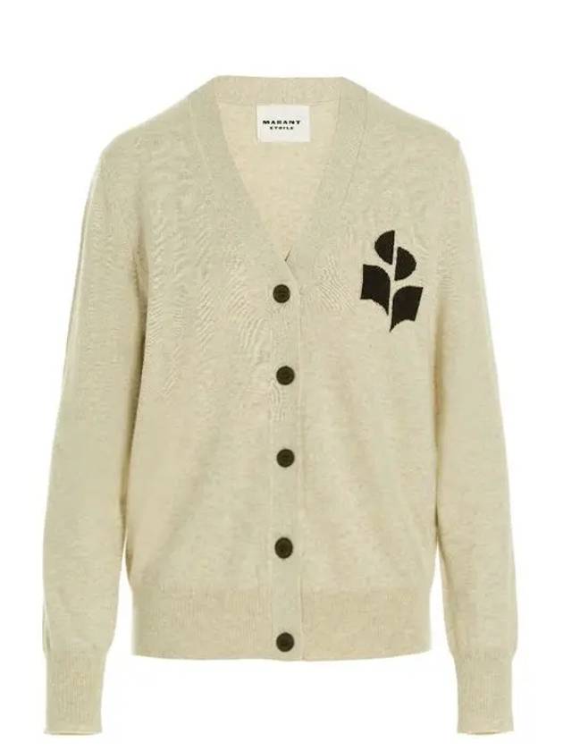 Karin cardigan light gray CA0008FA A1X05E 02LY - ISABEL MARANT - BALAAN 2