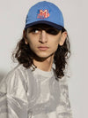 M patch two-tone cotton ball cap - MARNI - BALAAN 3