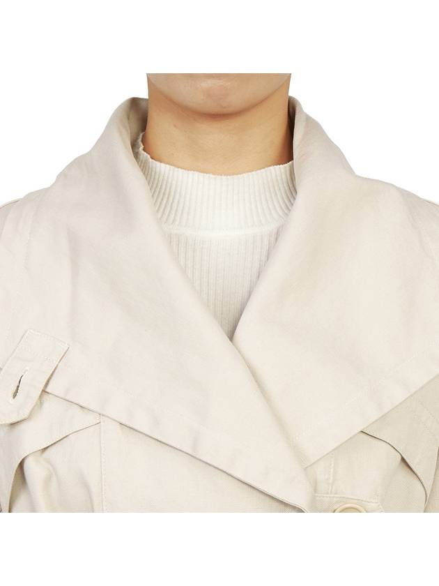 Belted Jacket Beige - ISABEL MARANT - BALAAN 10