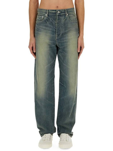 Asagao Straight Jeans 'Kenzo Creations' - KENZO - BALAAN 1