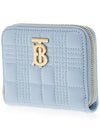 TB logo half wallet pastel blue - BURBERRY - BALAAN 3