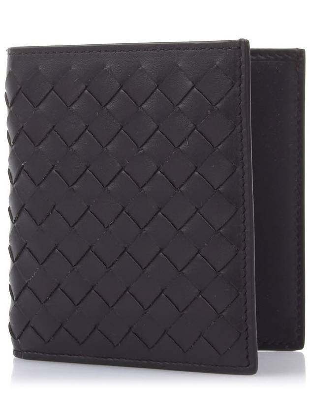 Intrecciato Small Folder Half Wallet Brown - BOTTEGA VENETA - BALAAN 2