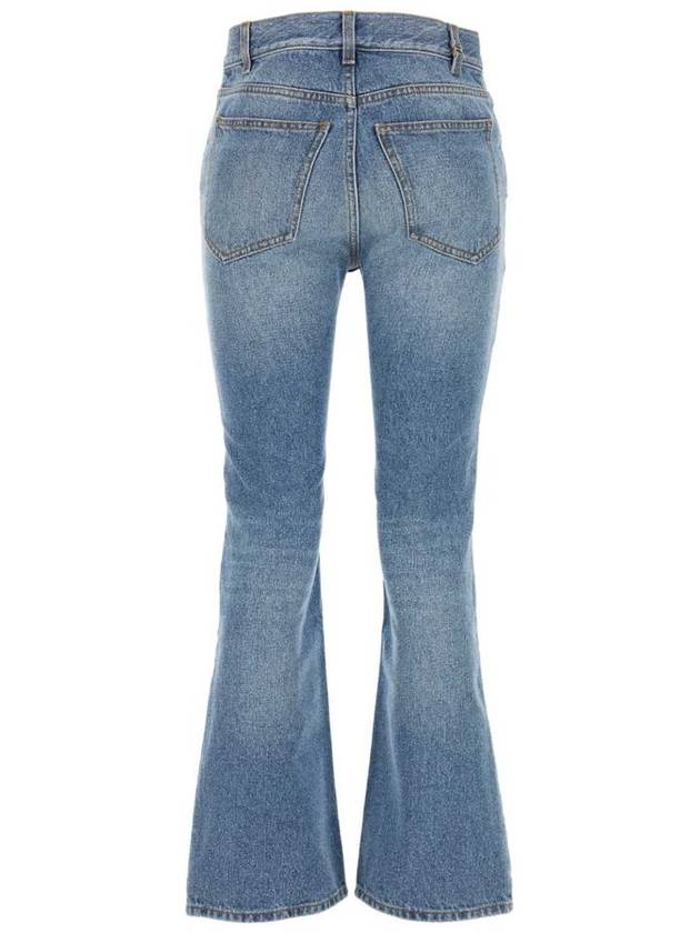 Denim Straight Pants CHC24SDP01157470 Light Blue - CHLOE - BALAAN 3