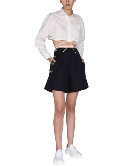 HIGH WAISTED SHORTS - PATOU - BALAAN 2