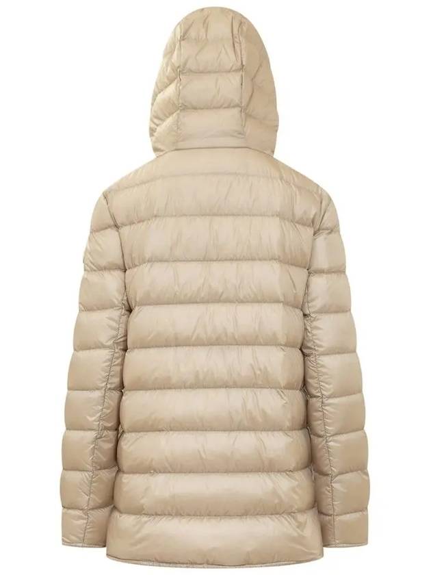 Women's Argenno Short Down Padding Beige - MONCLER - BALAAN 4