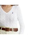 Polo RL classic knit white 211694089008 - RALPH LAUREN - BALAAN 4