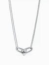 Double Link Pendant Necklace Silver - TIFFANY & CO. - BALAAN 4