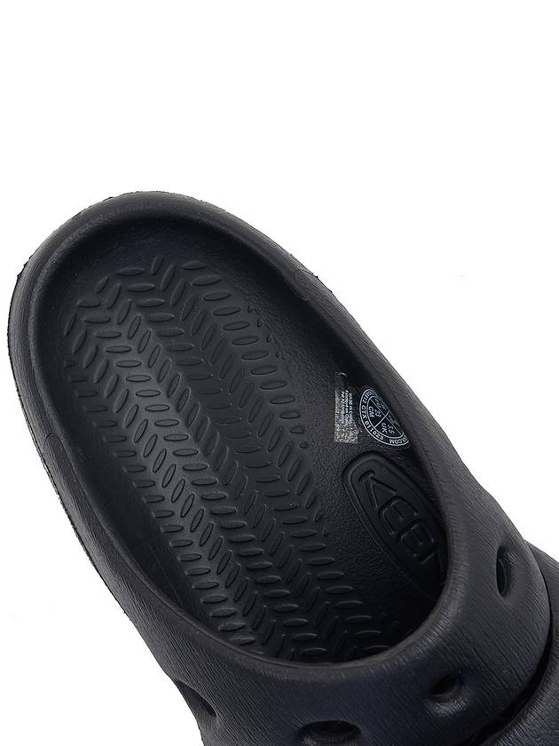 Women's Yogui Clog Slide Slippers Black Magnet - KEEN - BALAAN 8