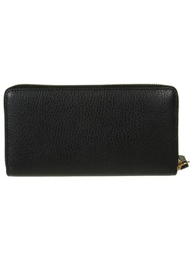 GG Marmont Zipper Long Wallet Black - GUCCI - BALAAN 5