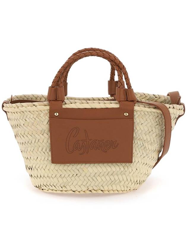 raffia basket bag for - CASTANER - BALAAN 1