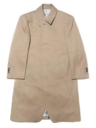 RWB Stripe Single Coat Beige - THOM BROWNE - BALAAN 2