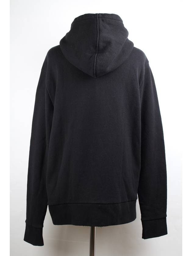 Vintage Square Logo Hooded T shirt M - GUCCI - BALAAN 3