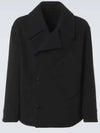 Coat OW1114 LF1116 BK999 BLACK - LEMAIRE - BALAAN 2