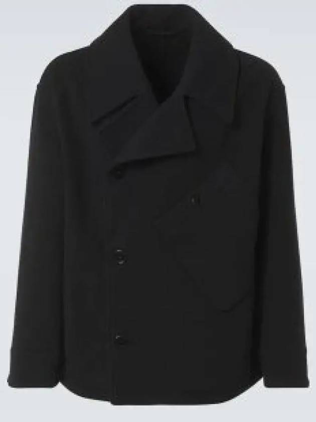 Coat OW1114 LF1116 BK999 BLACK - LEMAIRE - BALAAN 2