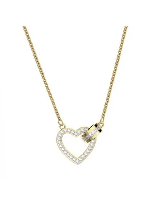 Lovely Heart Necklace White - SWAROVSKI - BALAAN 1