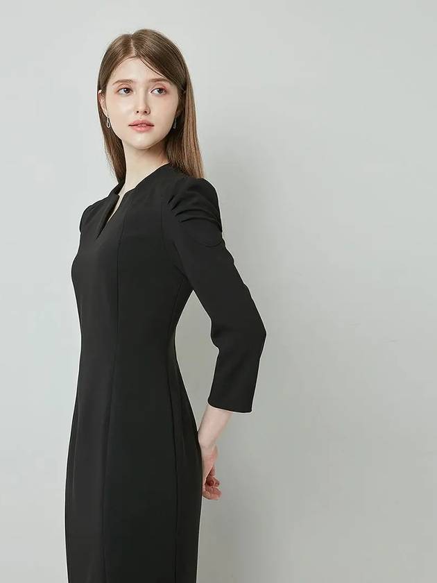 Women s Veronica Long Dress Black - AME - BALAAN 8