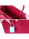 Nano Sac De Jour Leather Tote Bag Hot Pink - SAINT LAURENT - BALAAN 7