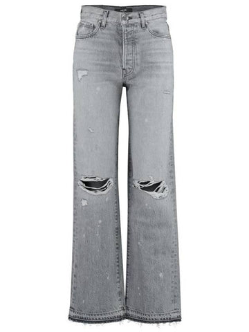 Denim Straight Pants PS23WDF011 903 GRAY - AMIRI - BALAAN 1