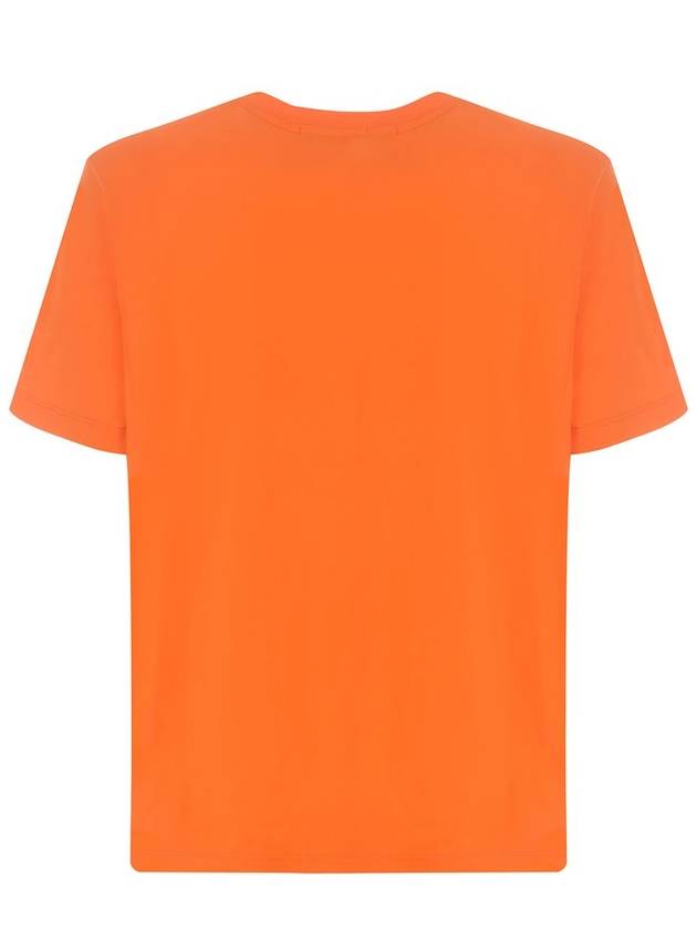 Short Sleeve T-Shirt 3640MM138 24700210 ORANGE - MSGM - BALAAN 3