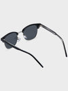 YLeen SILVER SUNGLASS BLACK - RECLOW - BALAAN 5