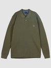 Zebra Logo Long Sleeve Polo Shirt Green - PAUL SMITH - BALAAN 2