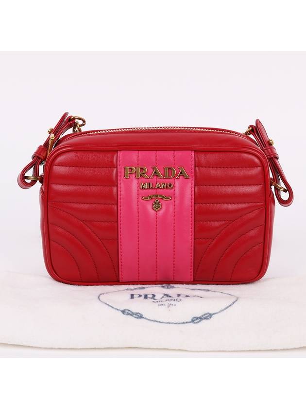 Two tone diagram mini chain bag 1BH084 - PRADA - BALAAN 10