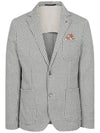 Men's Houndstooth Check Jacket MMJAL5T10 443 - AT.P.CO - BALAAN 7