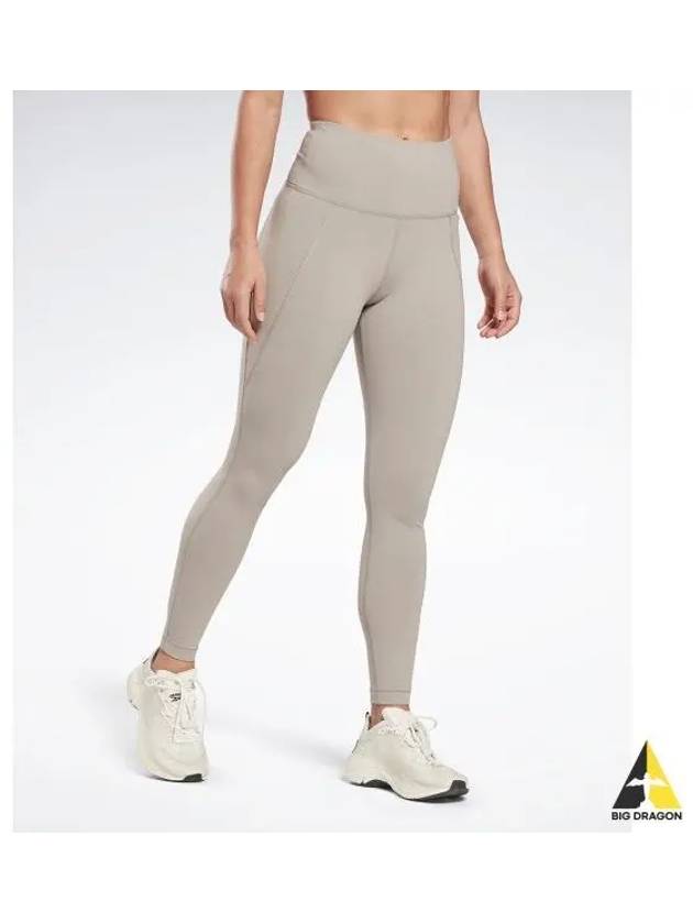 TS LUX HR Leggings Gray HB2028 - REEBOK - BALAAN 1