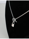 Kelly Cadenas Pendant Necklace Silver - HERMES - BALAAN 4