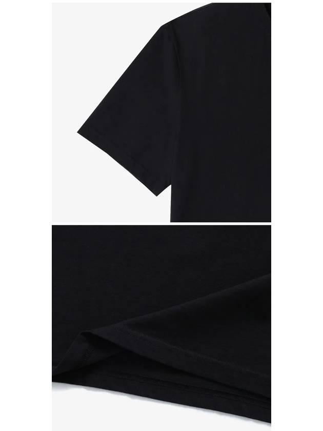 Logo Short Sleeve T-Shirt Black - ISABEL MARANT - BALAAN 4