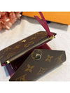 Victorine Monogram Half Wallet Fuchsia - LOUIS VUITTON - BALAAN 3