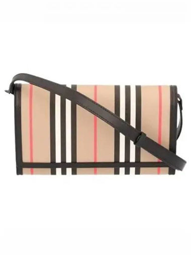 Hannah Striped Freder Cross Bag 271983 - BURBERRY - BALAAN 1