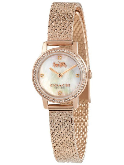 Audrey Metal Watch Rose Gold - COACH - BALAAN 2