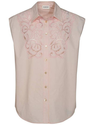 P.A.R.O.S.H. Pink Cotton Shirt - P.A.R.O.S.H. - BALAAN 1