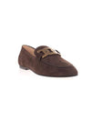 Women's Kate Suede Loafers Brown - TOD'S - BALAAN 3