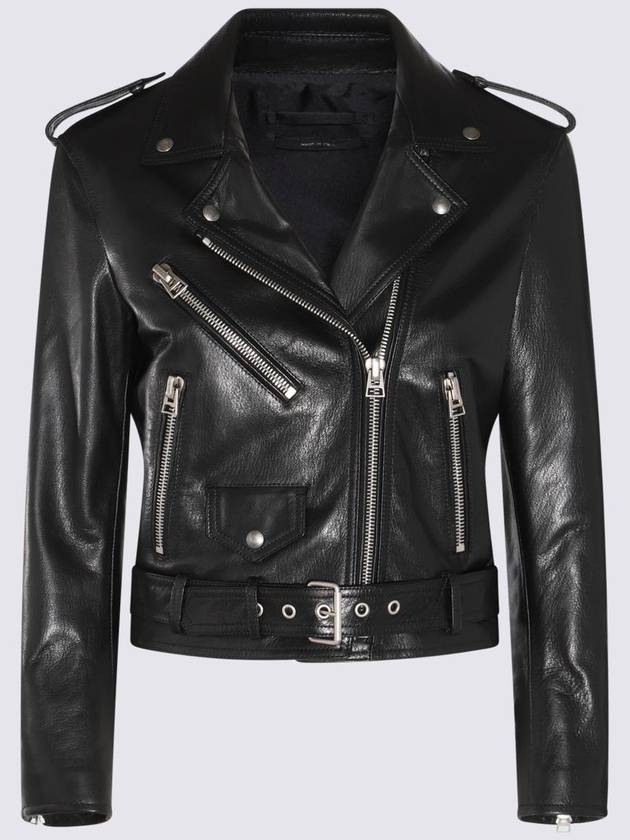 Leather Jacket CSL730 LEX314LB999 - TOM FORD - BALAAN 2